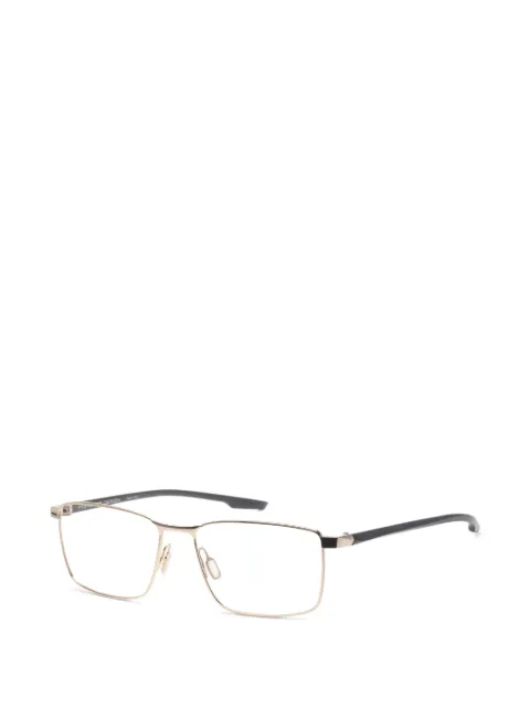 Porsche Design rectangle-frame glasses Gold P873355B