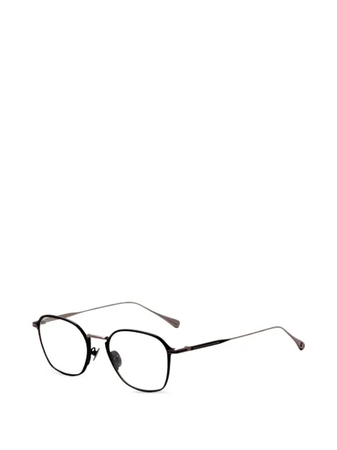 John Varvatos geometric-frame glasses Black V180490BLA