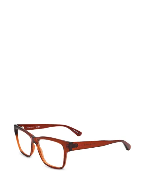 Longchamp rectangle-frame glasses Brown LO2737830