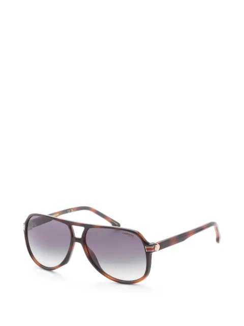 Carrera tortoiseshell-effect pilot-frame sunglasses Brown CA1045SUS08661