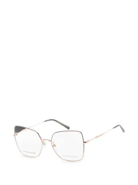 Marc Jacobs geometric-frame glasses Gold MARC59126S57