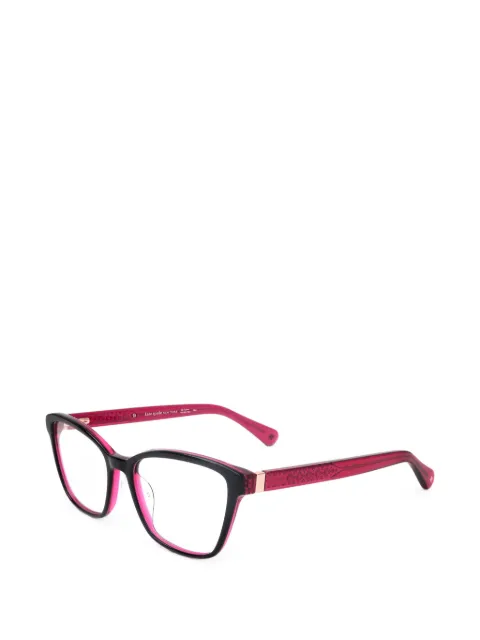 Kate Spade Belen rectangle-frame glasses Black BELEN80753