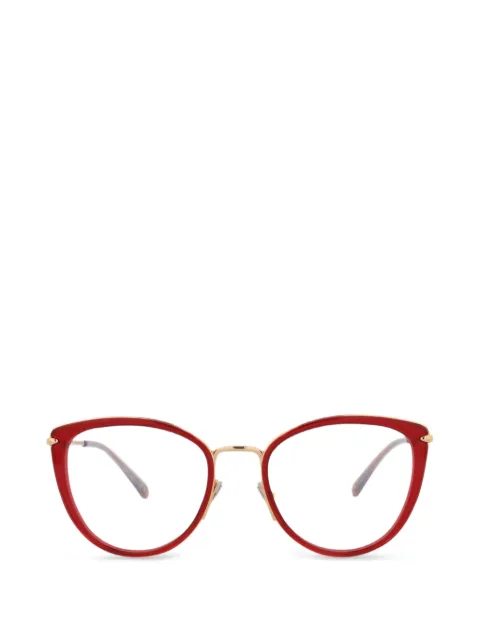 Pomellato cat-eye frame glasses Red PM0083O30008665003