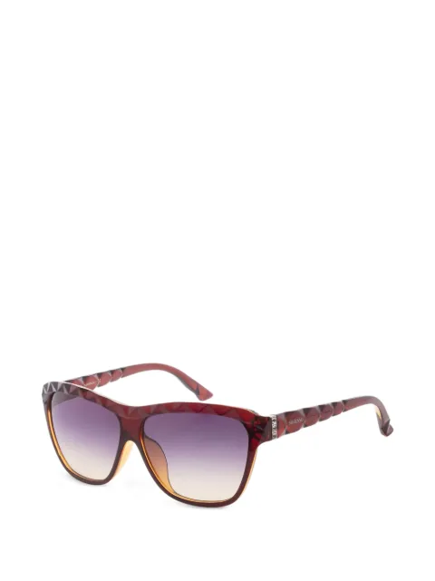 Swarovski crystal-embellished square-frame sunglasses Red SK0079F6250W
