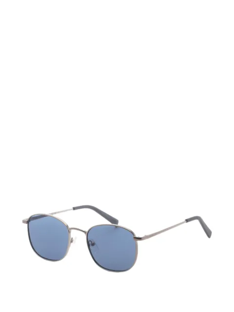 Calvin Klein geometric-frame sunglasses Silver CK20122SN