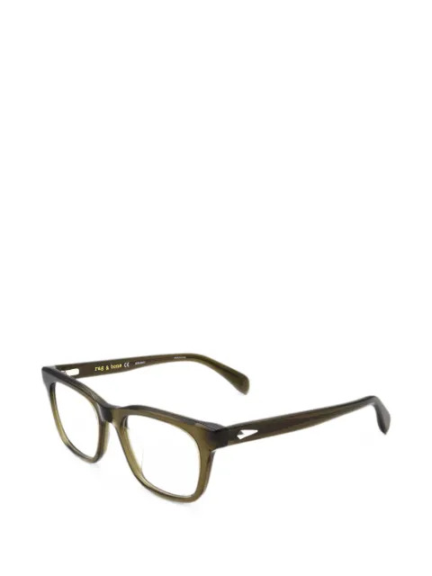 rag & bone square-frame glasses Green RNB8002G1ED52