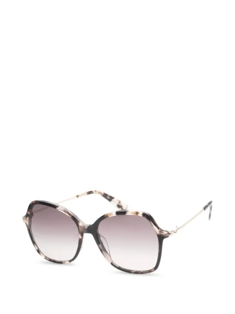 Longchamp tortoiseshell-effect geometric-frame sunglasses Brown LO705S690