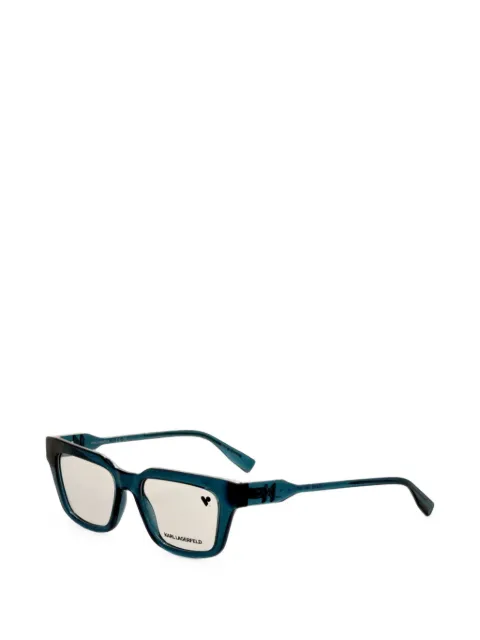 Karl Lagerfeld square-frame glasses Blue KL6152400