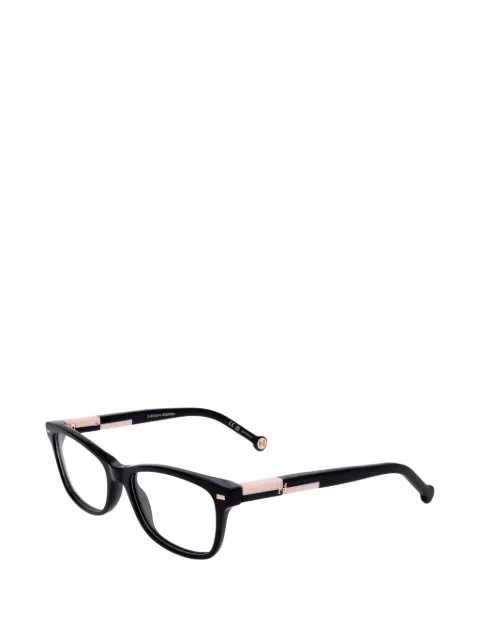 Carolina Herrera logo-plaque square-frame glasses Black HER0160KDX51