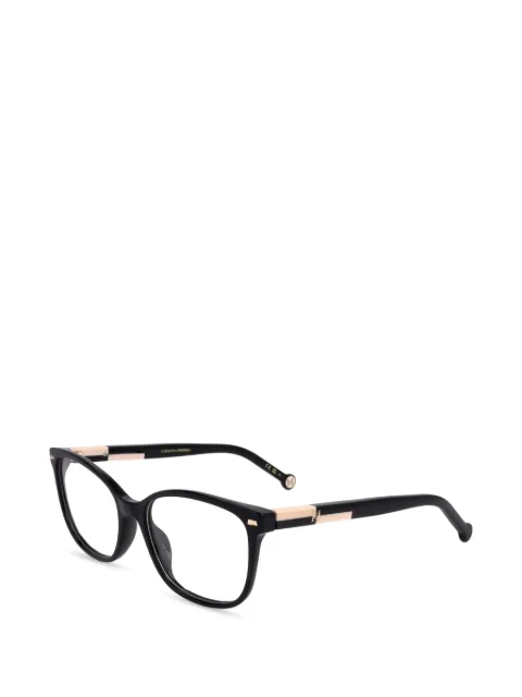 Carolina Herrera logo-plaque cat-eye glasses Black HER0159GKDX54