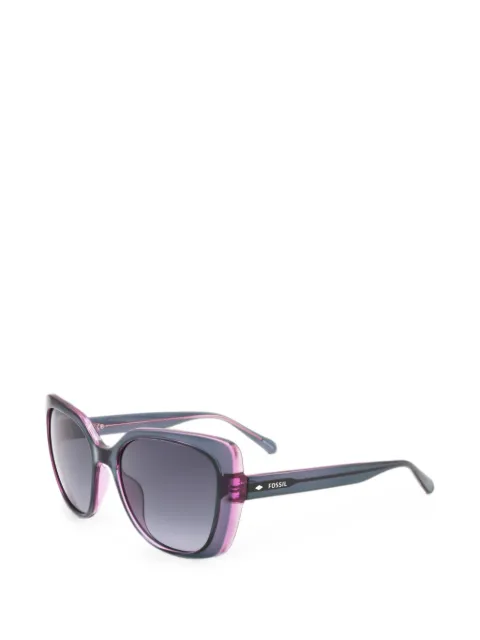 FOSSIL oversized-frame sunglasses Grey FOS3143SPJP55
