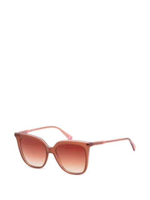 Longchamp geometric-frame sunglasses Pink LO728S207