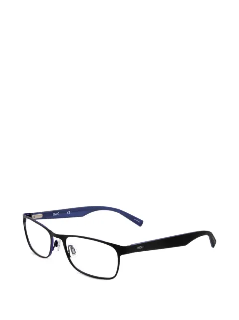 BOSS rectangle-frame glasses Black HG02090VK54