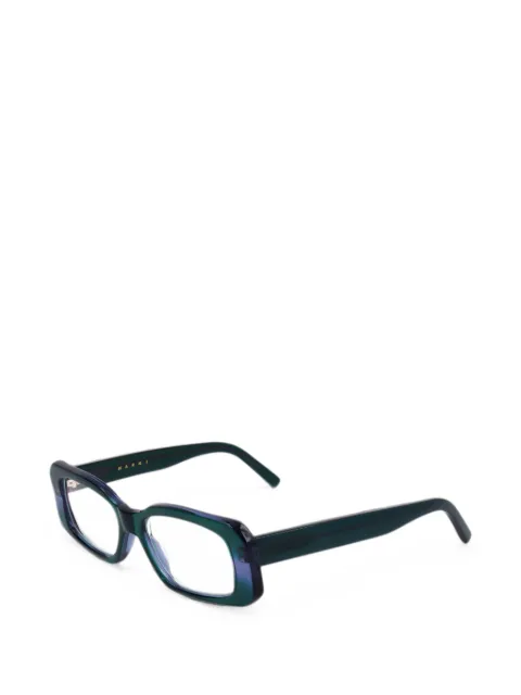 Marni Eyewear rectangle-frame glasses Green ME2635