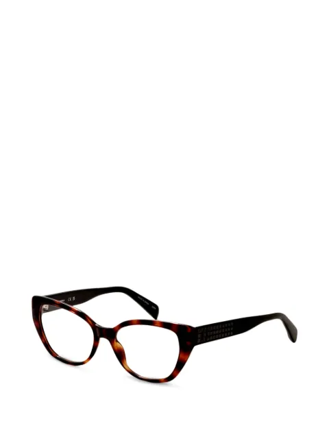 Karl Lagerfeld tortoiseshell cat-eye glasses Brown KL615124253