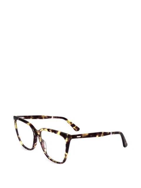 Calvin Klein tortoiseshell-effect square-frame glasses Brown CK2351352854