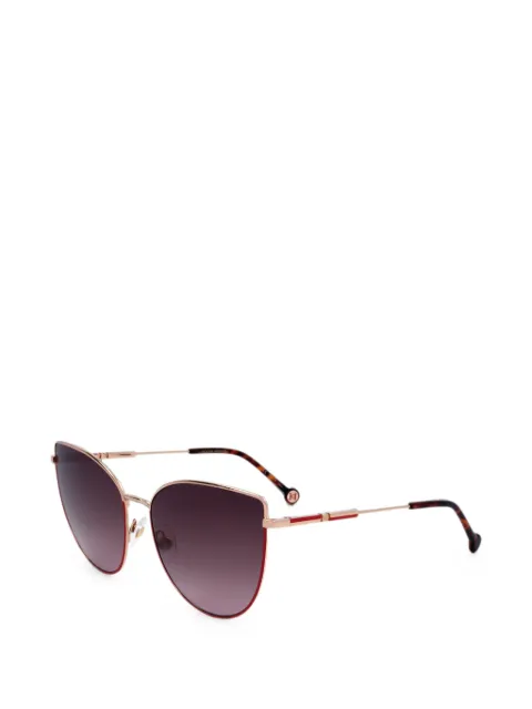Carolina Herrera gradient-lenses cat-eye sunglasses Gold HER0138S
