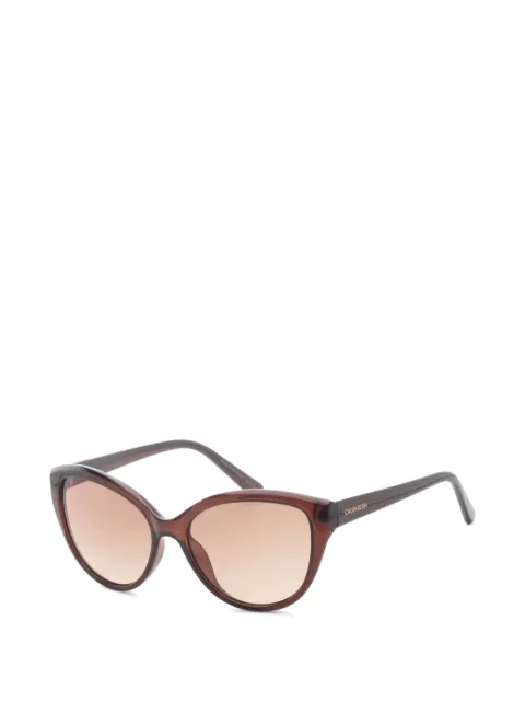 Calvin Klein cat-eye frame sunglasses Brown CK19536SN