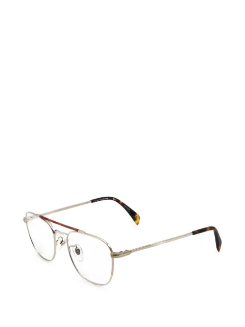Eyewear by David Beckham pilot-frame glasses Silver DB1016