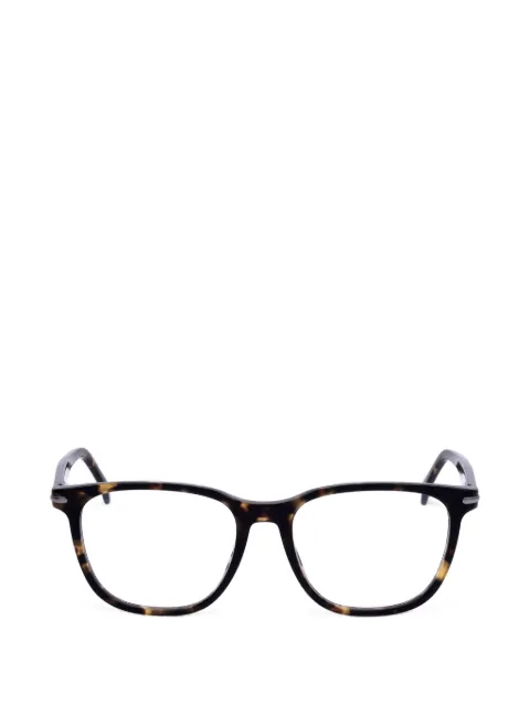 Carrera tortoiseshell-effect square-frame glasses Brown CARRERA30808653
