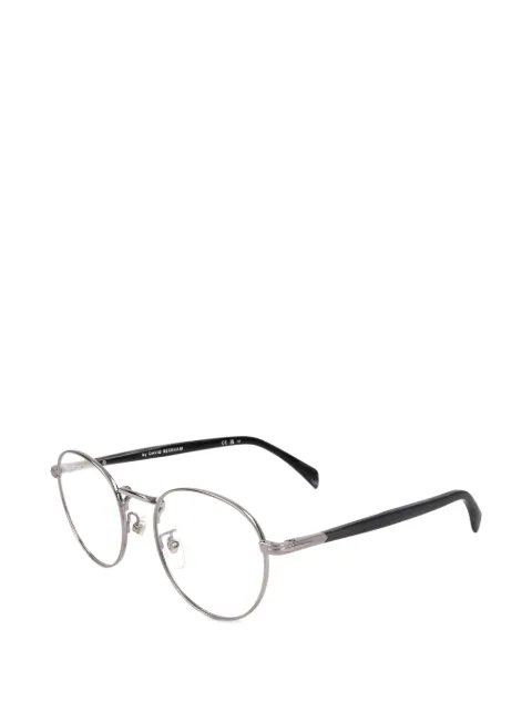 Eyewear by David Beckham round-frame glasses Silver DB1127POH51