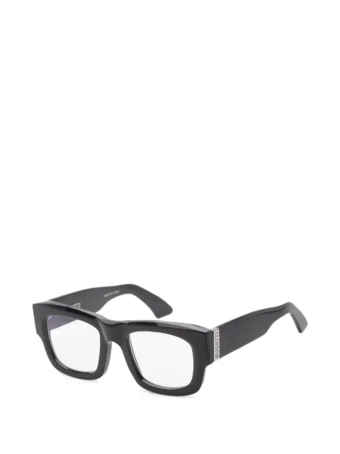 Bugatti square-frame glasses Black 48MBK51