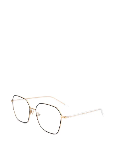 BOSS geometric-frame glasses Gold BOSS13982M254