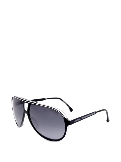 Carrera gradient-lens pilot-frame sunglasses Black CA1050S