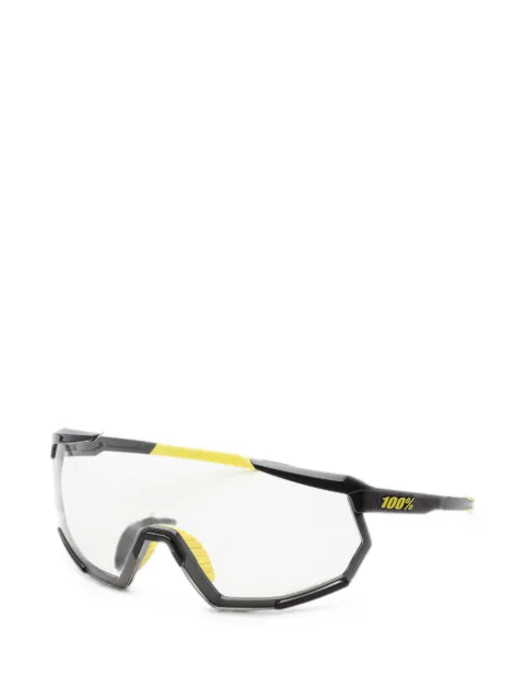100% Eyewear Racetrap 3.0 shield-frame sunglasses Black 6000400006