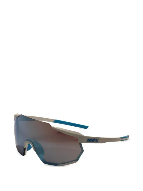 100% Eyewear Racetrap geometric-frame sunglasses Neutrals 6103744375