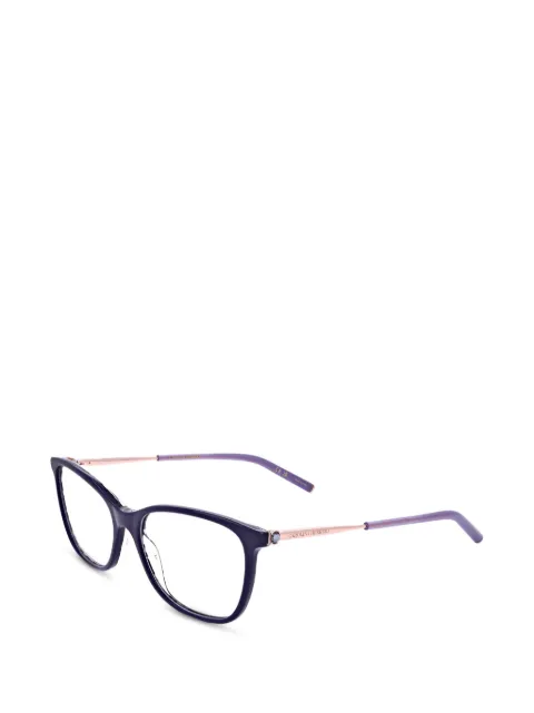 Carolina Herrera geometric-frame glasses Purple HER0197KY254