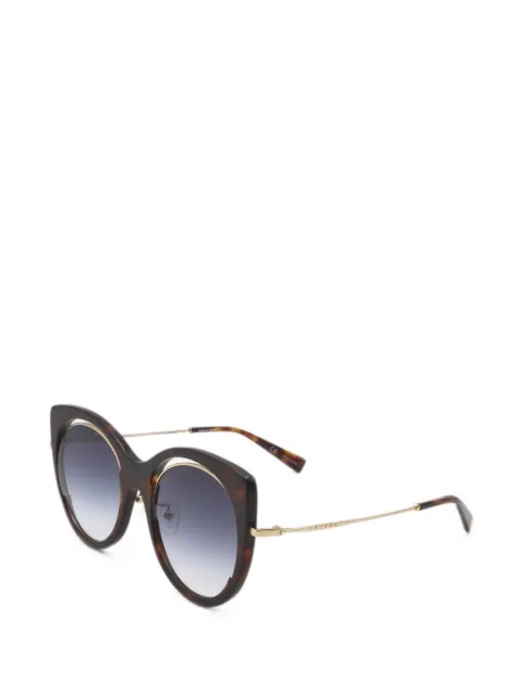 Escada tortoiseshell-effect cat-eye sunglasses Brown SESA58F0G2154