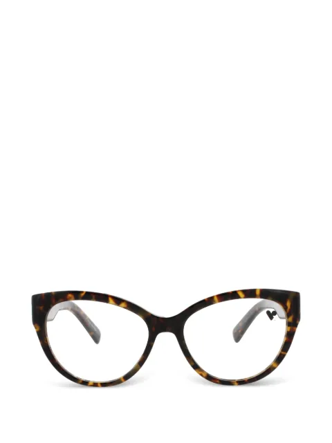 Longchamp tortoiseshell-pattern cat-eye glasses Brown LO272824253