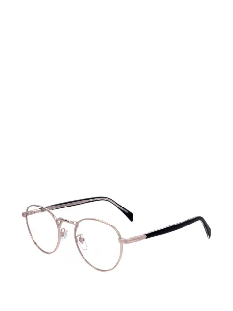 Eyewear by David Beckham round-frame glasses Gold DB1127RHL49