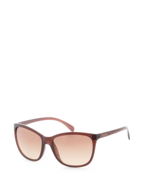 Calvin Klein square-frame sunglasses Brown CK19565SN210