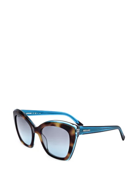 MISSONI EYEWEAR cat-eye frame sunglasses Brown MIS0112SFZL54