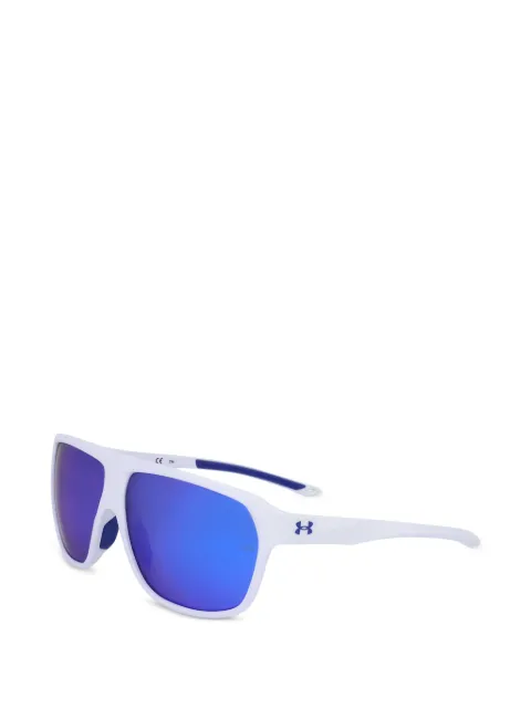 Under Armour Dominate square-frame sunglasses White UADOMINATEWWK62