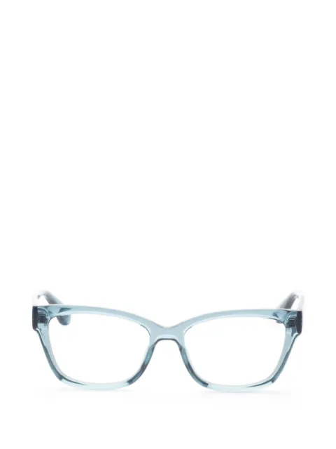 Longchamp transparent cat-eye glasses Blue LO2738405