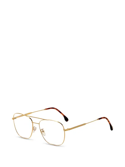 Paul Smith Avery 56mm pilot-frame glasses Gold PSOP007V1