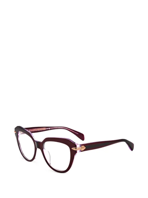 rag & bone cat-eye glasses Red RNB3073LHF50