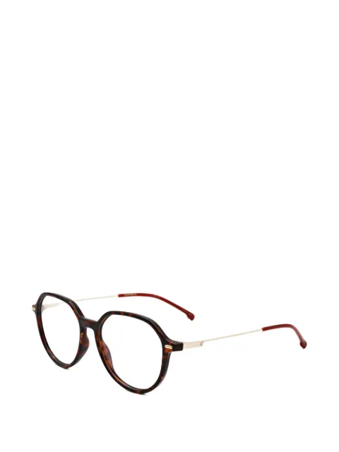 Carrera geometric-frame glasses Brown CARRERA2044TO6350