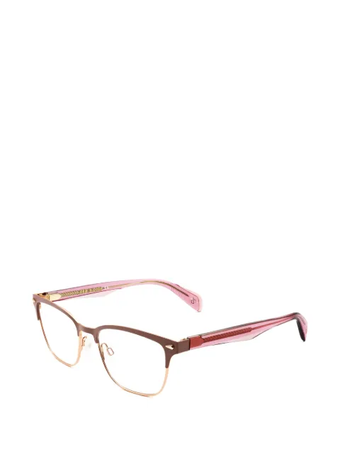 rag & bone square-frame glasses Pink RNB302279U51