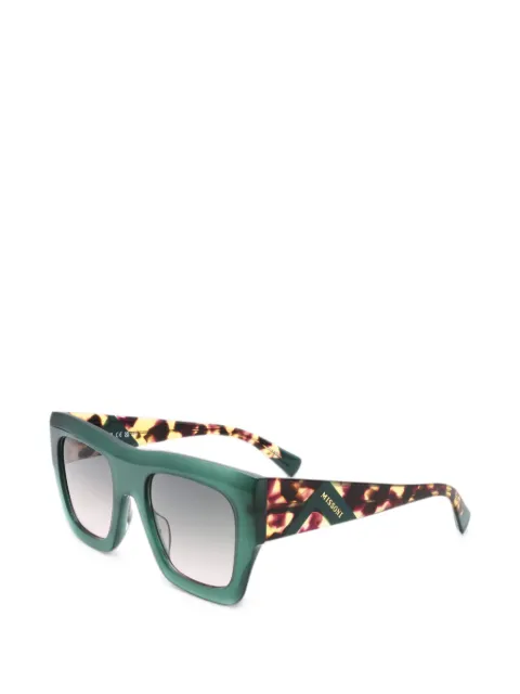 MISSONI EYEWEAR oversize butterfly sunglasses Green MIS0153S