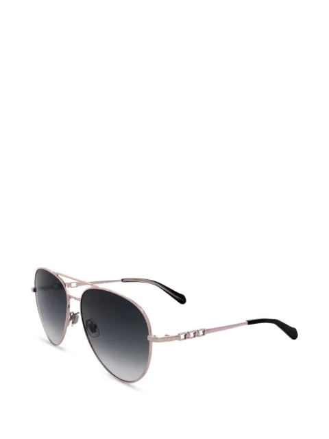 FOSSIL pilot-frame chain-link sunglasses Gold FOS2140GS