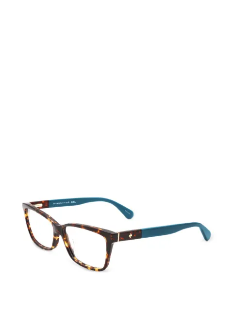 Kate Spade rectangle-frame glasses Brown CAMBERLYFZL53