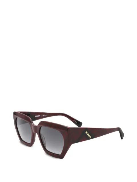 MISSONI EYEWEAR geometric-frame sunglasses Red MIS0170SJR955
