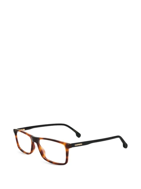 Carrera tortoiseshell-effect rectangle-frame glasses Brown CARRERA175N