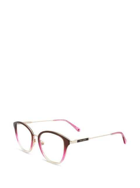 Kate Spade gradient-effect cat-eye glasses Pink HALLIEG