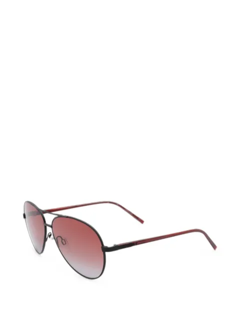DKNY gradient pilot-frame sunglasses Black DK304S60059