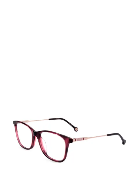 Carolina Herrera rectangle-frame glasses Pink HER0118GVA452